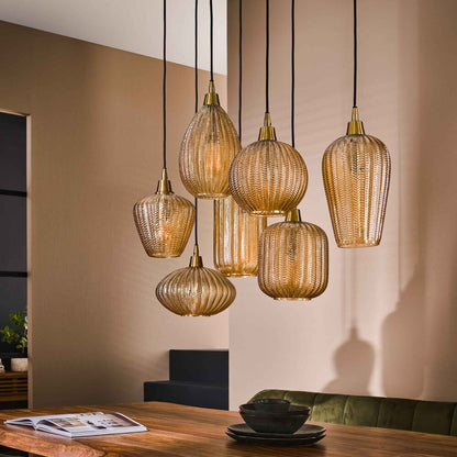 Hängelampe 4+3 V-Shape - lefurn.de