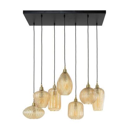 Hängelampe 4+3 V-Shape - lefurn.de