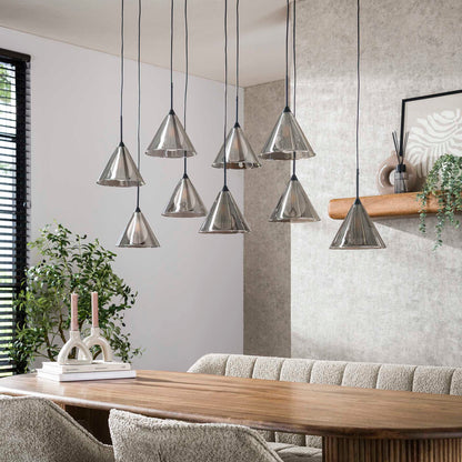 Hängelampe 5+4 Kegelkappe - lefurn.de