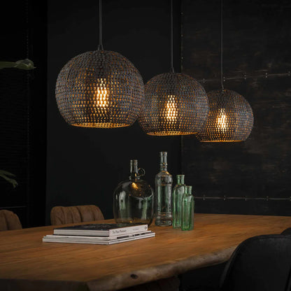 Hängelampe Armor Halbrund 3L von lefurn.de, 