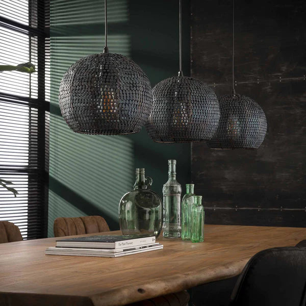 Hängelampe Armor Halbrund 3L von lefurn.de