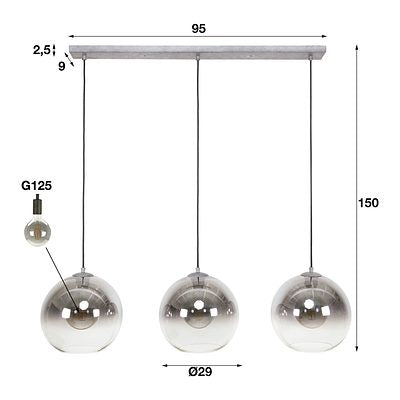 Hängelampe Bubble Shaded - lefurn.de