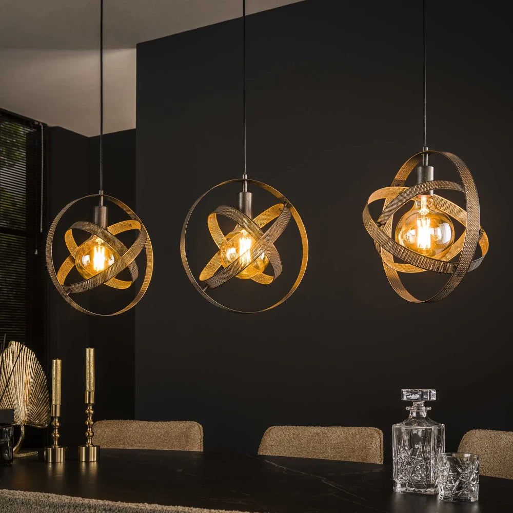 Hängelampe Cosmos Mesh 3L von lefurn.de