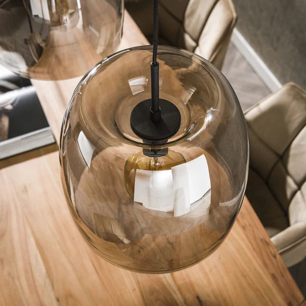 Moderne Hängelampe Drift Glas 3L von lefurn.de