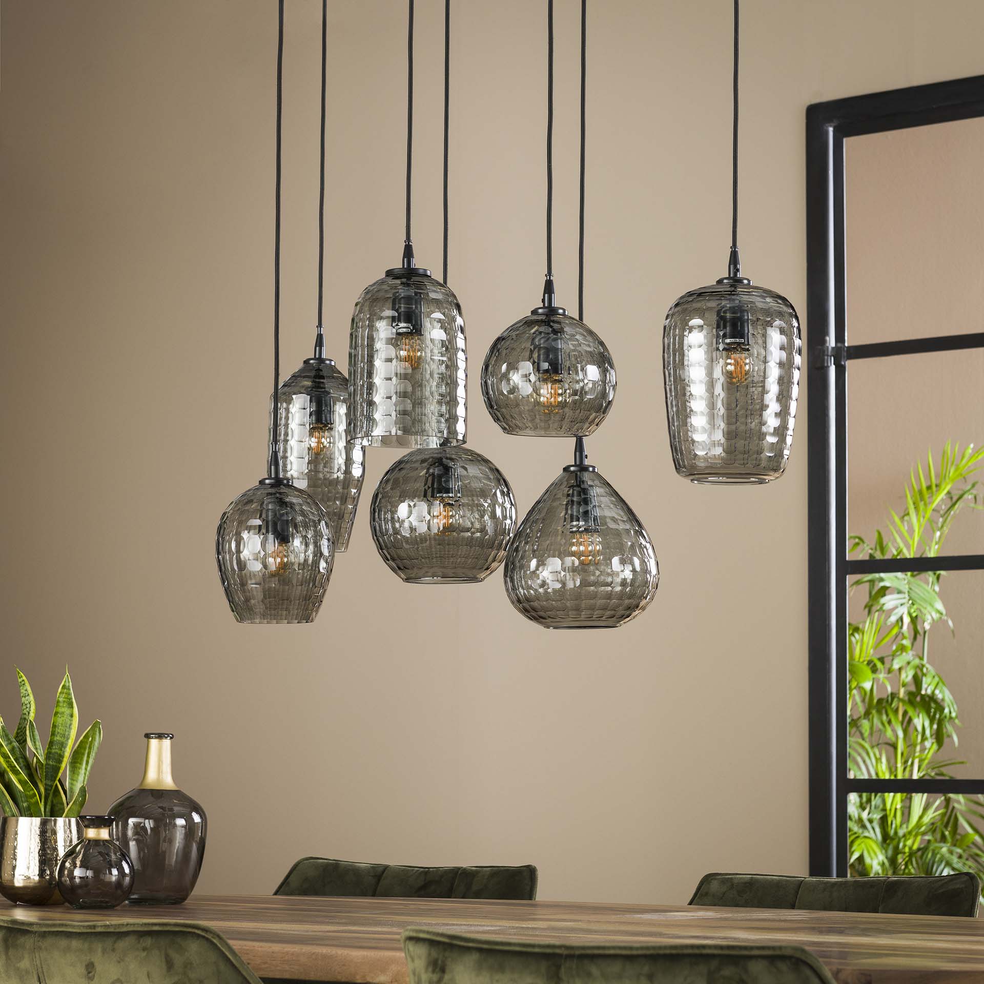 Hängelampe Hexagon Mix - lefurn.de