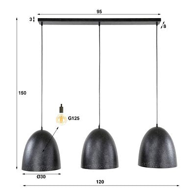 Hängelampe Kosmos 3L - lefurn.de
