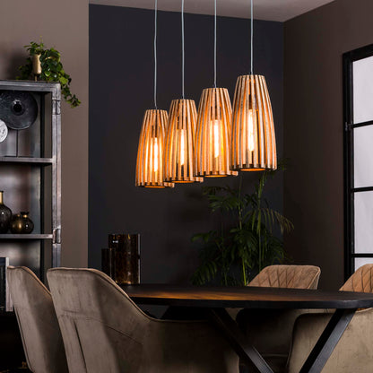 Moderne Hängelampe Launch von lefurn.de mit elegantem Design und warmem Licht, ideal für Wohnzimmer oder Essbereich