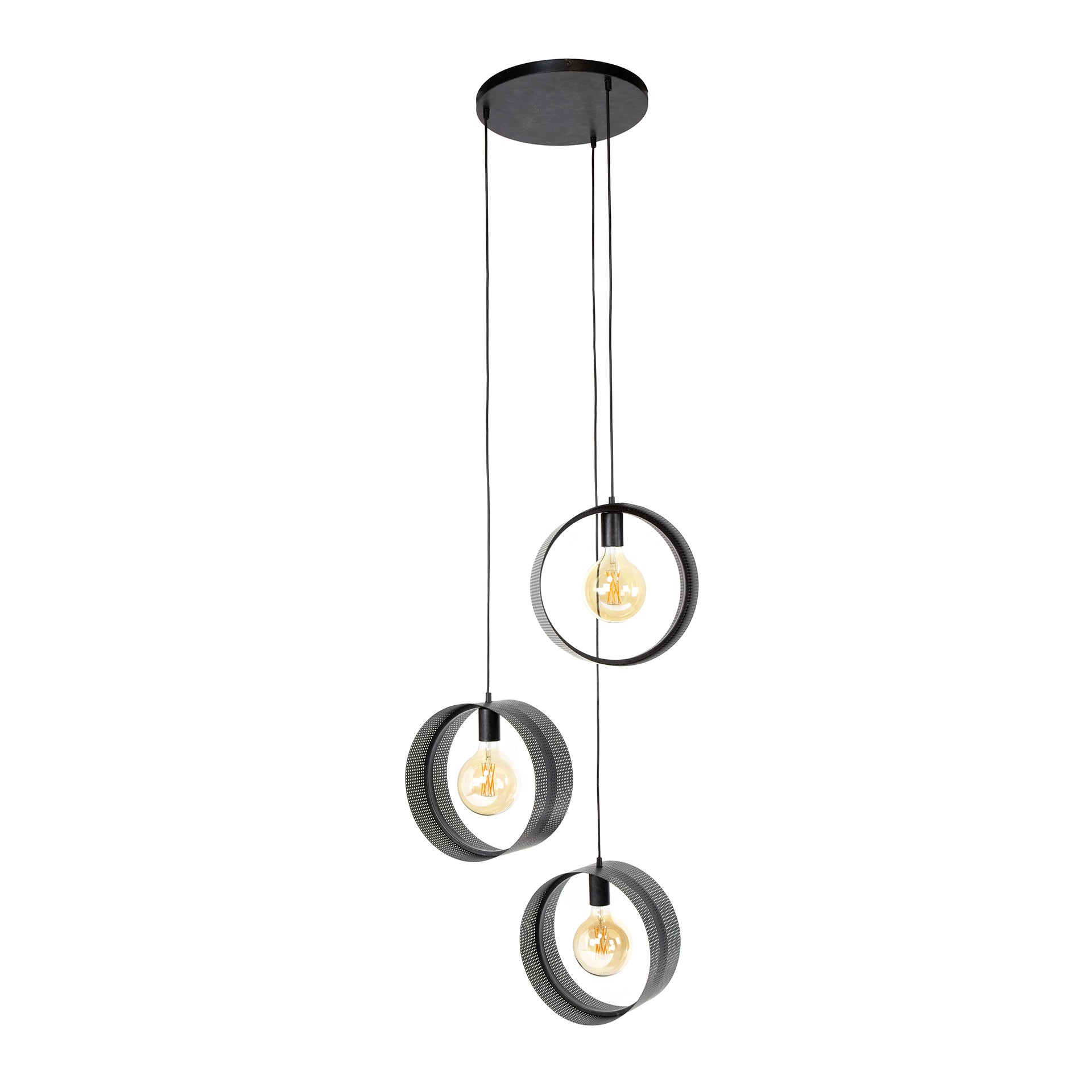 Hängelampe Lochblech 3L - lefurn.de