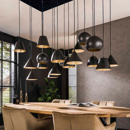 Hängelampe Metallkappe Mix XXL - lefurn.de