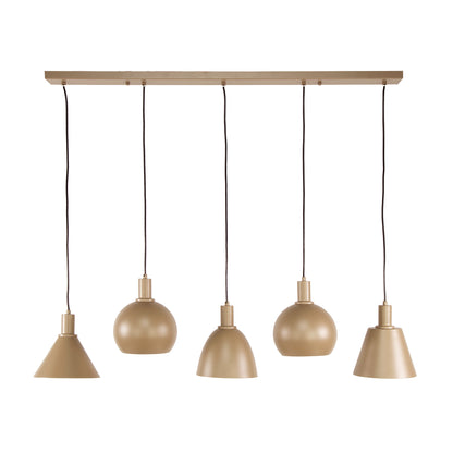 Hängelampe Metallo Beige 5F - lefurn.de