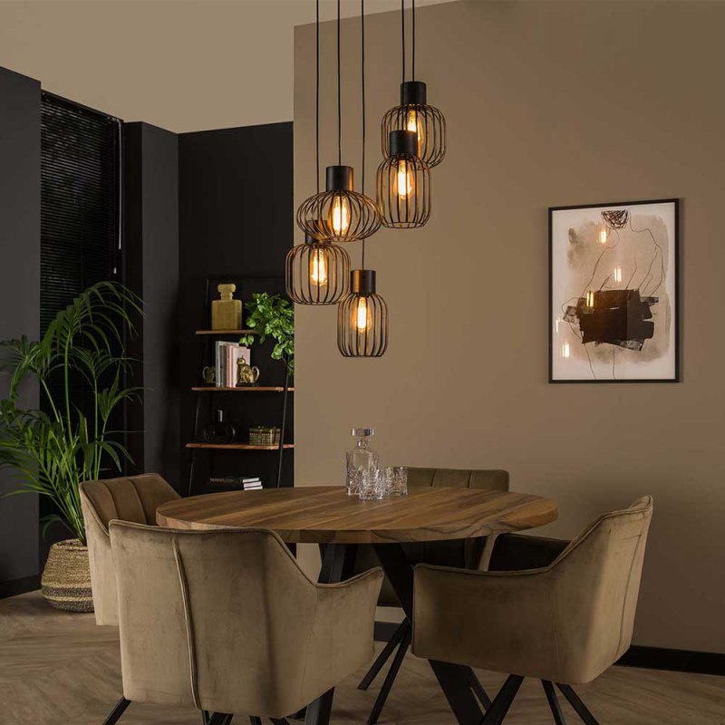 Hängelampe Mix Metal 5L - lefurn.de