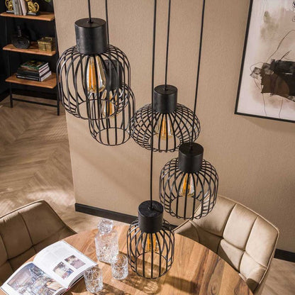 Hängelampe Mix Metal 5L - lefurn.de