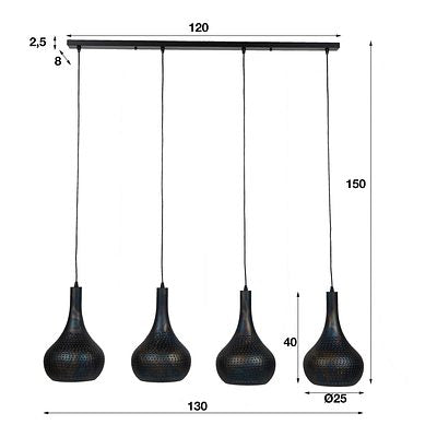 Hängelampe Punch Kegel 4L - lefurn.de