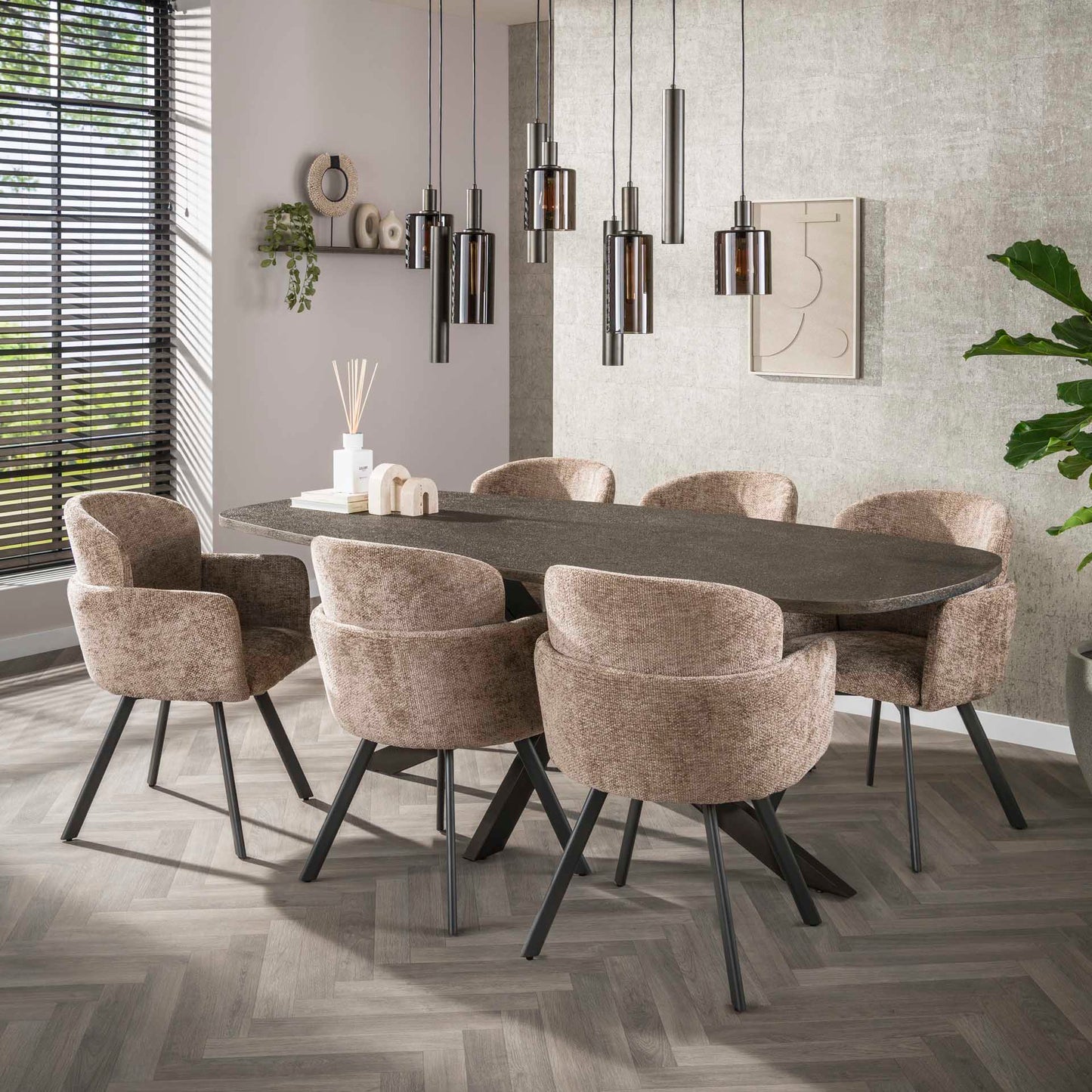 Hängelampe Sepiora 5+4F - lefurn.de
