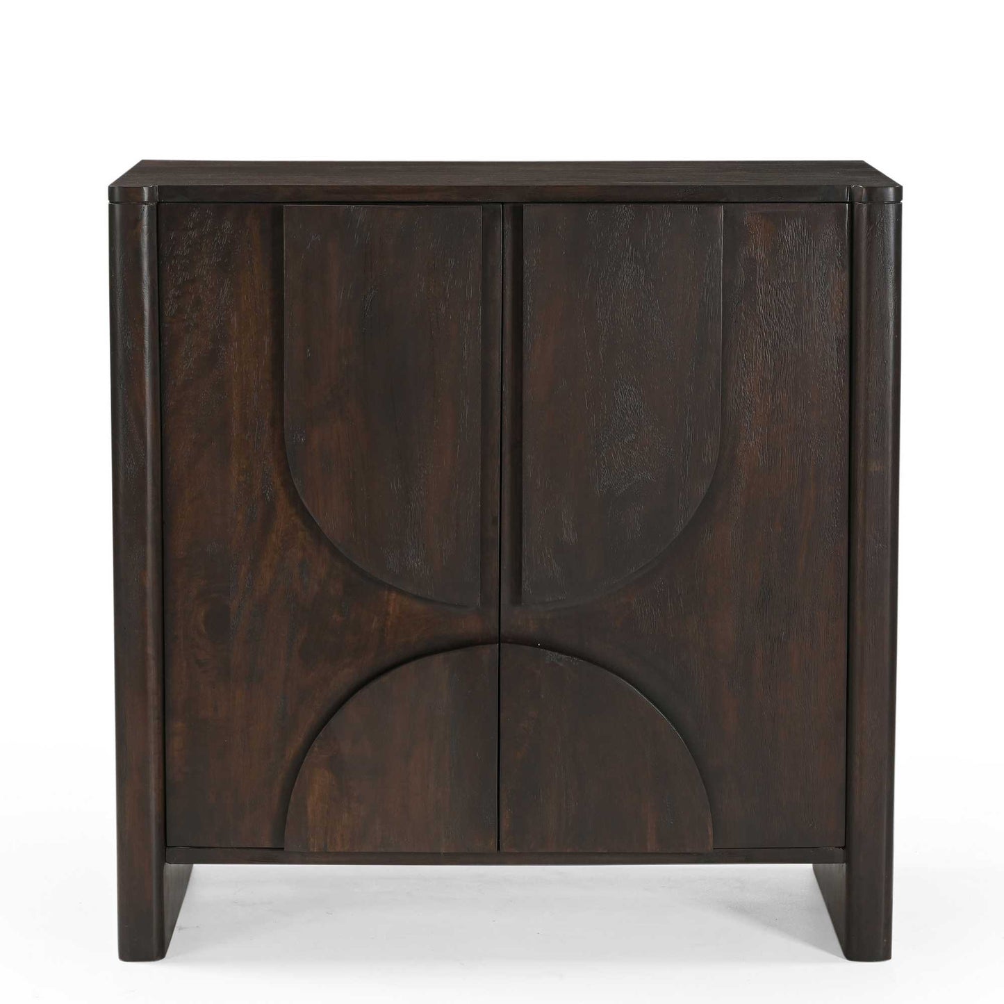 Moderne Zano 80 Kommode von lefurn.de mit vier Schubladen und schlichtem Design, helle Oberfläche, ideal für Schlafzimmer oder Wohnzimmer