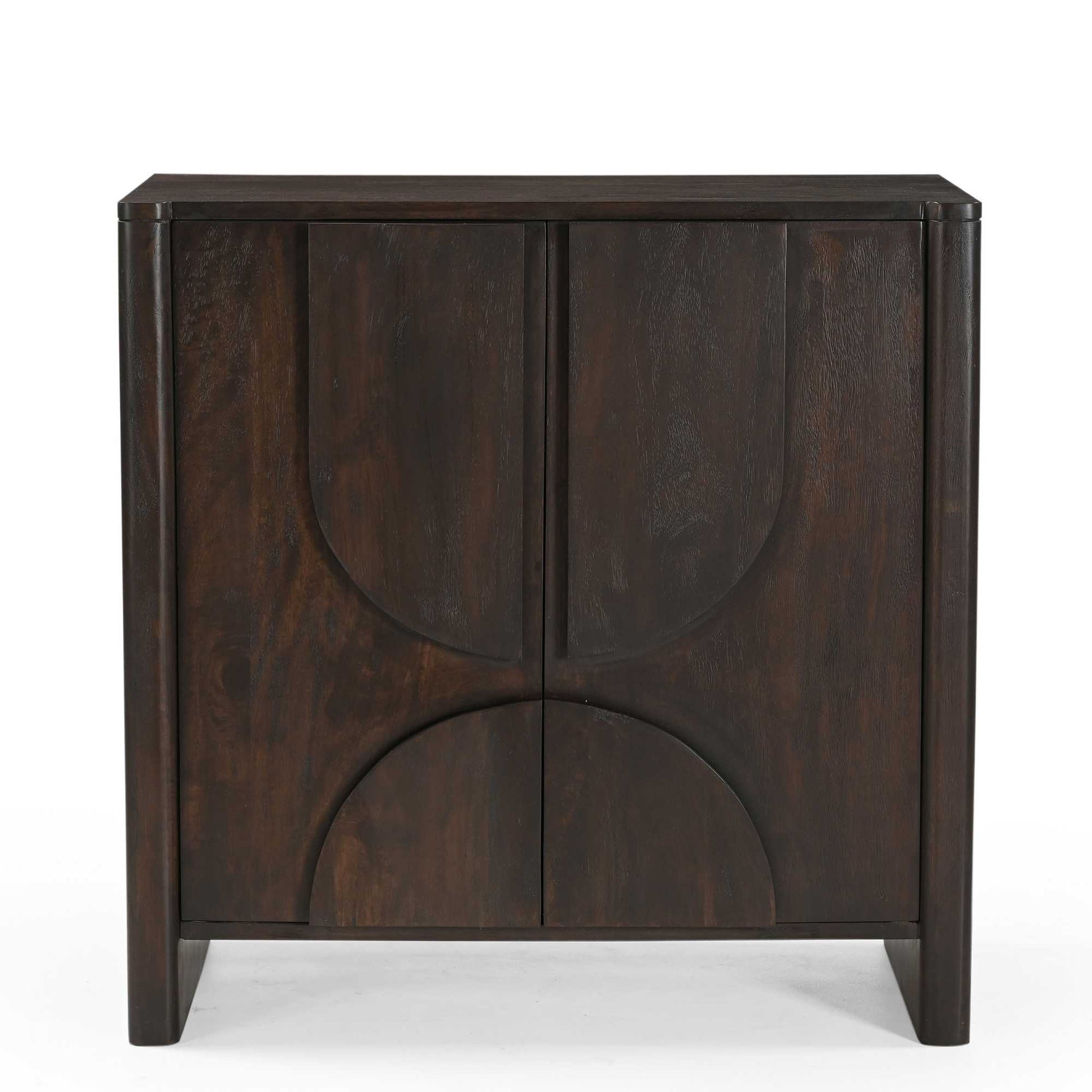 Moderne Zano 80 Kommode von lefurn.de mit vier Schubladen und schlichtem Design, helle Oberfläche, ideal für Schlafzimmer oder Wohnzimmer