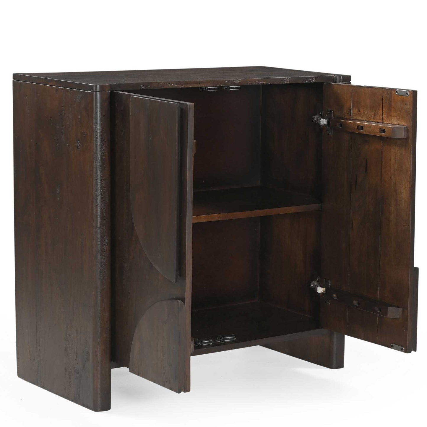 Moderne Kommode Zano 80 von lefurn.de mit stilvollem Design und viel Stauraum, abgebildet auf der Produktabbildung.