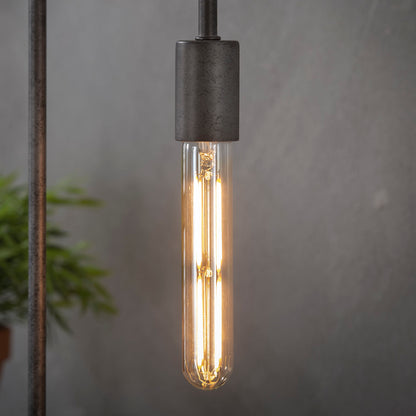 Leuchtmittel Glühbirne 8473 von lefurn.de mit klarer Glasfassung und E27 Fassung, energiesparend und langlebig.