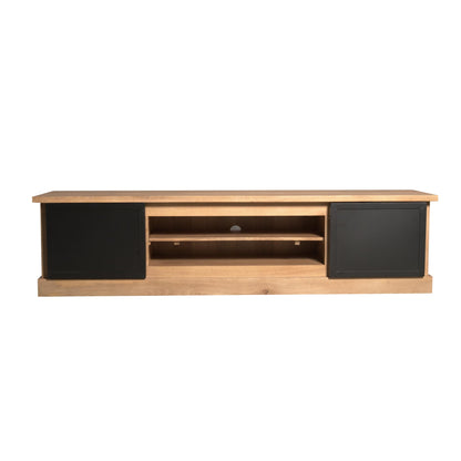 Moderner Lowboard Noa 200 von lefurn.de mit klarem Design und Stauraum, ideal für Wohnzimmer.