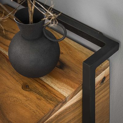 Moderner Nachtschrank Air Solid von lefurn.de mit einem eleganten, schlichten Design und geräumigem Stauraum.
