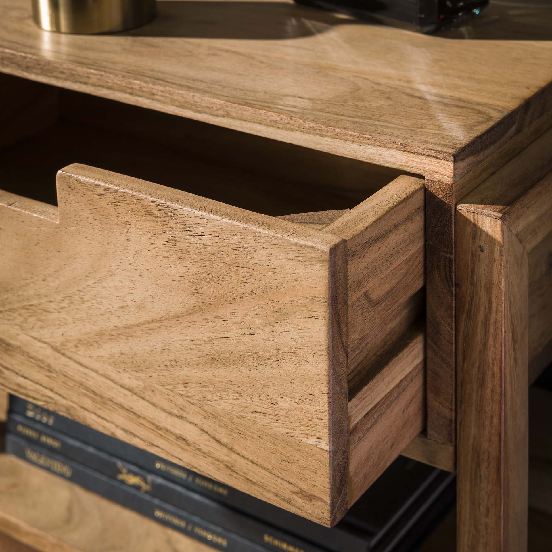 Nachtschrank Holzgestell 1SK - lefurn.de