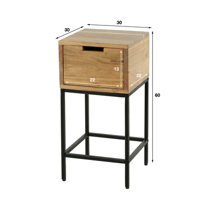 Nachtschrank XS Flat - lefurn.de