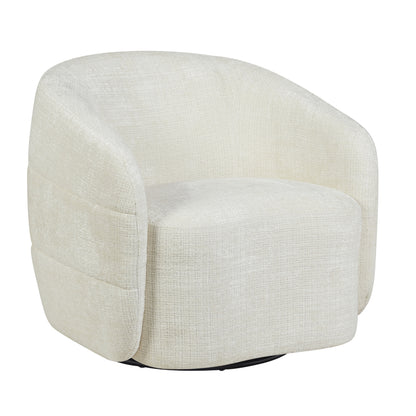 Entspannender Loungesessel Yara von lefurn.de in Clay-Farbe mit bequemer Polsterung und modernem Design.