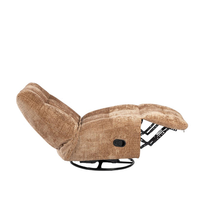 Bequemer Relaxsessel Chill Cinnamon von lefurn.de mit weichem Stoff und ergonomischem Design für komfortables Sitzen.