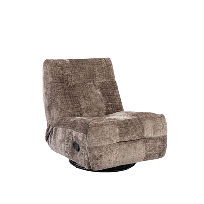 Bequemer Relaxsessel Chill Clay von lefurn.de mit weichem Stoff und modernem Design, ideal zum Entspannen im Wohnzimmer.