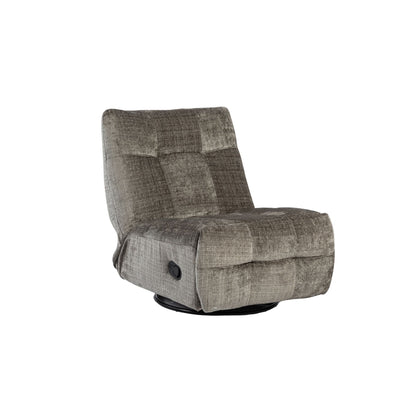 Grauer Relaxsessel Chill von lefurn.de mit bequemen Sitz und modernen Design, ideal zum Entspannen.