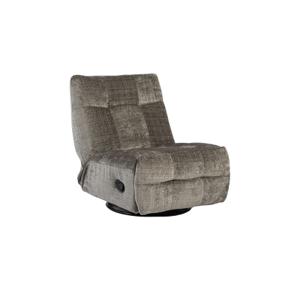 Grauer Relaxsessel Chill von lefurn.de mit bequemen Sitzpolstern und robustem Rahmen, ideal für gemütliche Stunden zu Hause