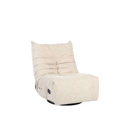 Beiger Relaxsessel Zen von lefurn.de mit bequemem Sitz und stilvollem Design, ideal für entspannte Stunden.