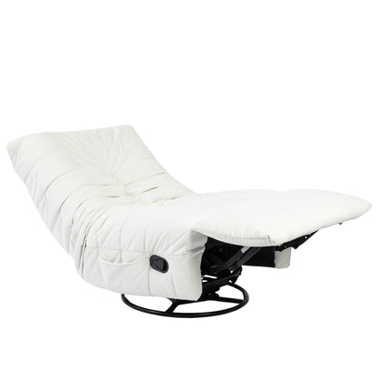 Bequemer Relaxsessel Zen Naturel von lefurn.de mit weichem Stoff und eleganter Gestaltung, ideal für Entspannung im Wohnzimmer.