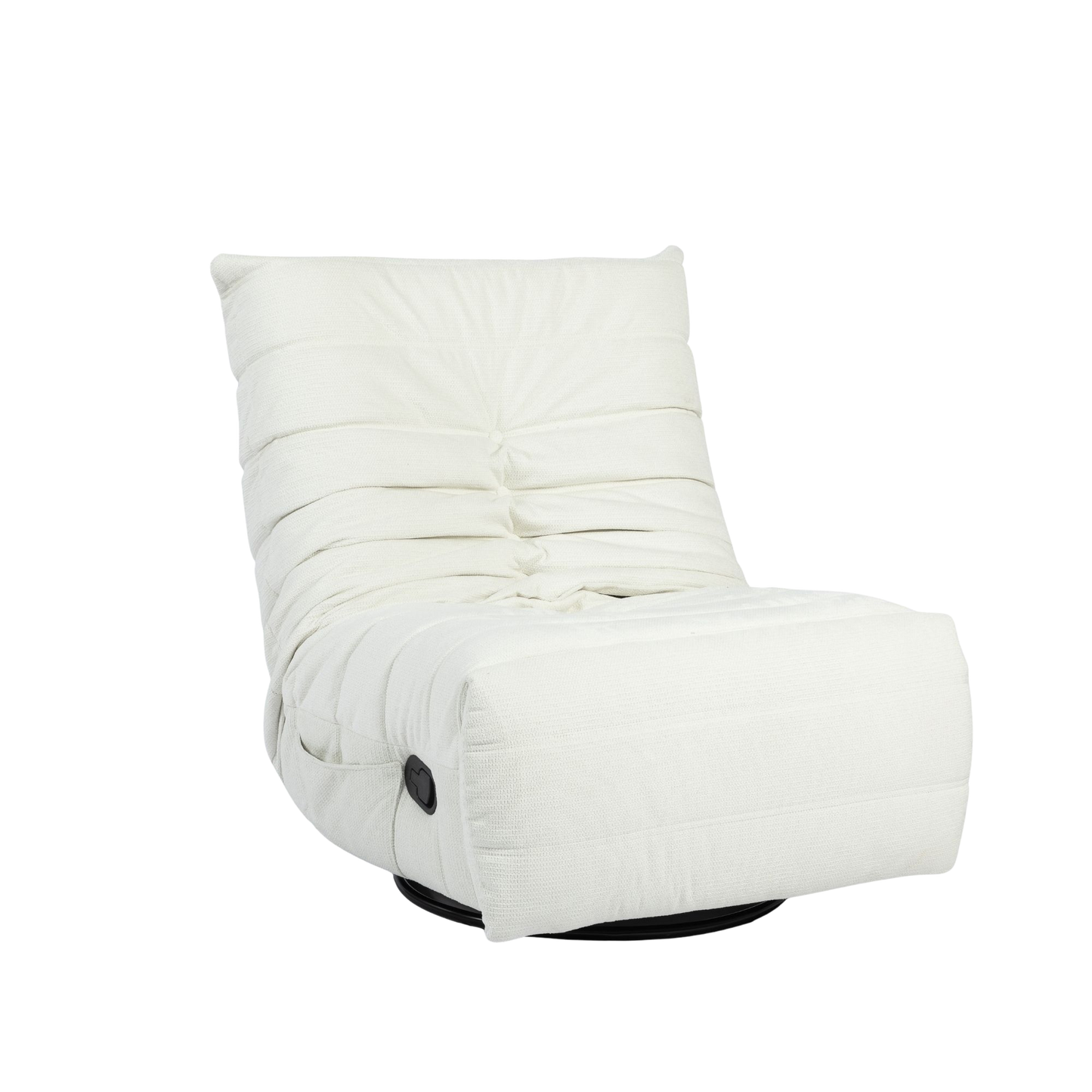 Bequemer Relaxsessel Zen Naturel von lefurn.de mit weichem Stoff und ergonomischem Design, ideal zum Entspannen.
