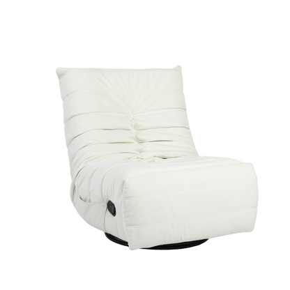 Bequemer Relaxsessel Zen Naturel von lefurn.de mit weichem Stoff und ergonomischem Design, ideal zum Entspannen.
