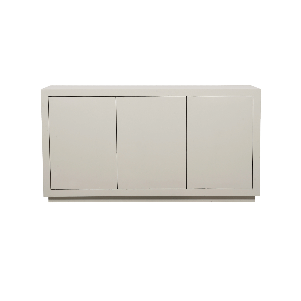 Sandfarbenes Sideboard Brussel 150 von lefurn.de mit geräumigen Schubladen und stilvollem Design.