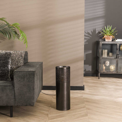 Moderne Stehlampe Zylinder von lefurn.de mit elegantem Design, ideal für Wohnzimmer und Schlafzimmer.