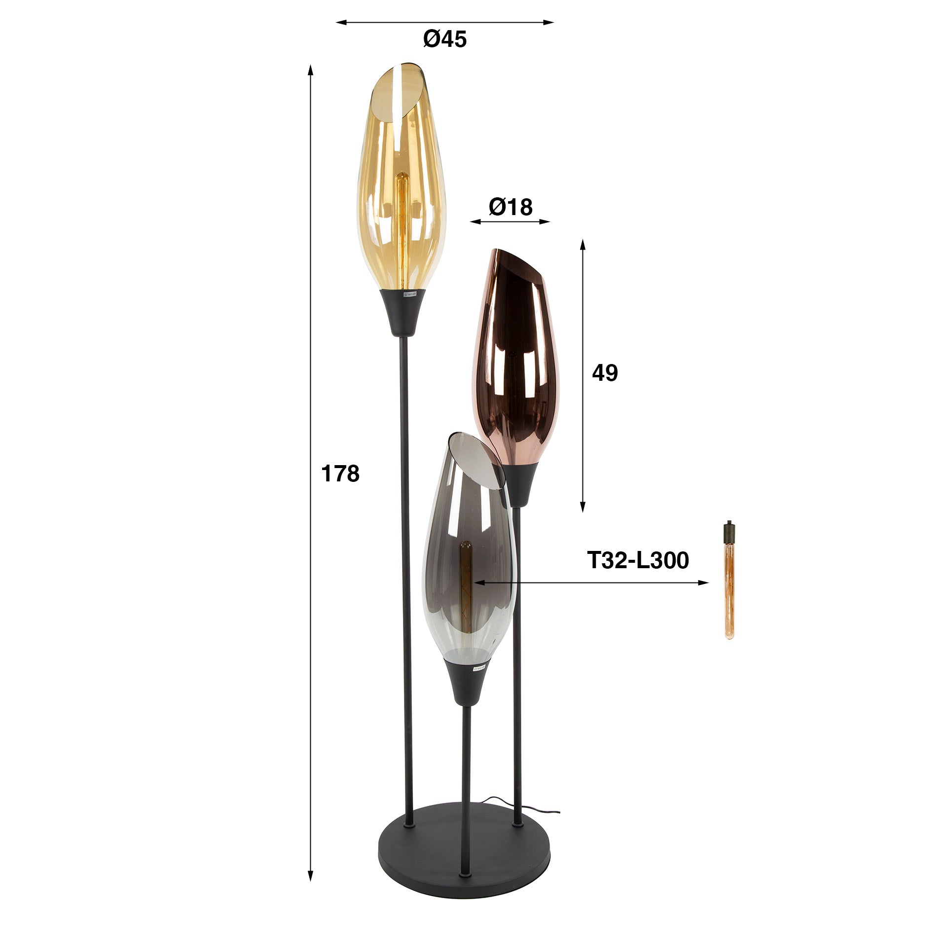 Stehlampe Cocoon Mix XL - lefurn.de