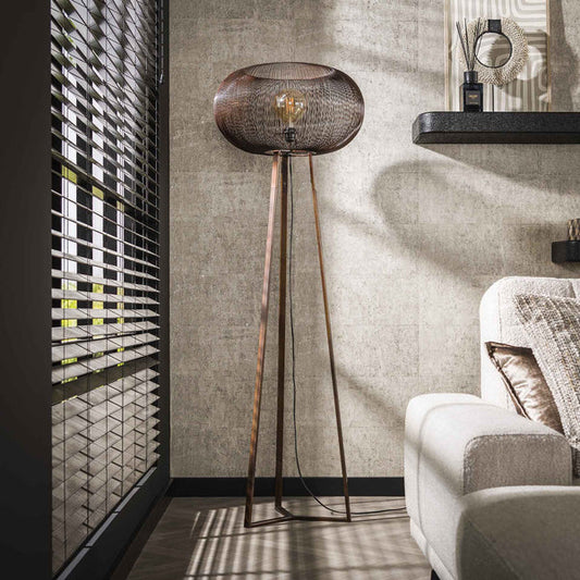 Copper Stehlampe von lefurn.de mit modernem Design