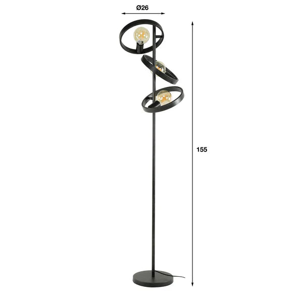 Moderne Hover Stehlampe von lefurn.de 