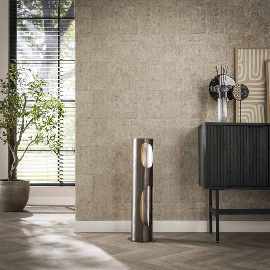 Moderne Stehlampe Organic von lefurn.de mit warmem Licht, elegantes Design und stabilem Standfuß, ideal für Wohnzimmer oder Schlafzimmer.