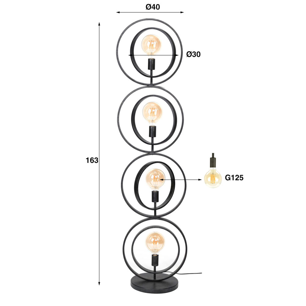 Stehlampe Turn 4L - lefurn.de