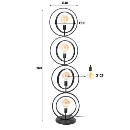 Stehlampe Turn 4L - lefurn.de