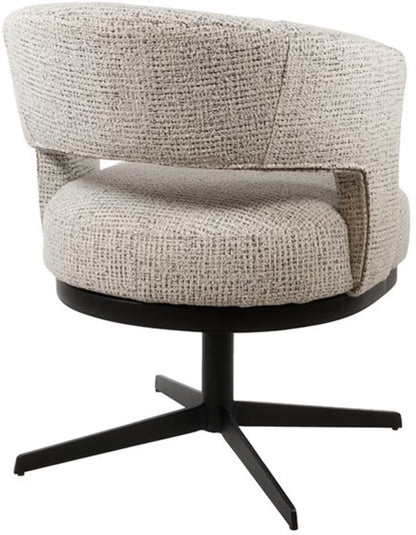 Cinnamonfarbener Bruce Stuhl von lefurn.de mit Holzbeinen und bequemer Sitzfläche, modern und stilvoll für Esszimmer oder Büro