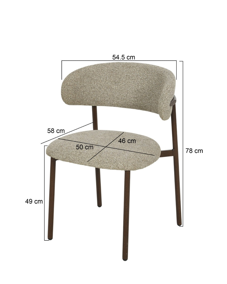 Stuhl Micah Hush Walnut - lefurn.de