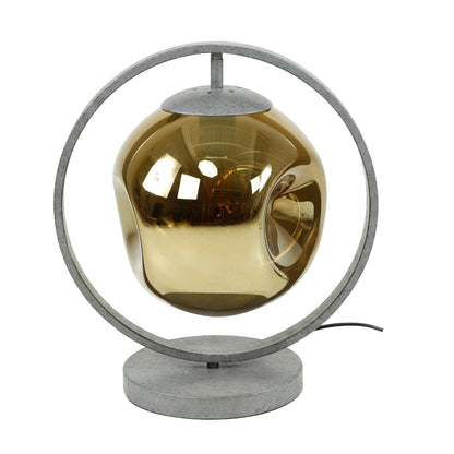 Moderne Tischlampe Stellar 1L von lefurn.de mit elegantem Design und warmem Licht für wohnliche Atmosphäre