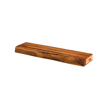 Wandregal Tree 100 von lefurn.de, modernes Holzregal mit mehreren Ablageflächen an der Wand montiert