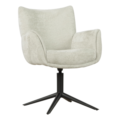 Moderner Lefurn.de Stuhl Nate mit Holzbeinen und bequemer Polsterung, ideal für Esszimmer oder Büro.
