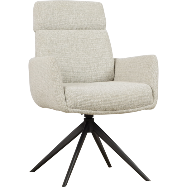 Moderner Nelson Stuhl von lefurn.de mit schwarzem Sitz und Holzbeinen, bequemes Sitzmöbel für Esszimmer oder Büro